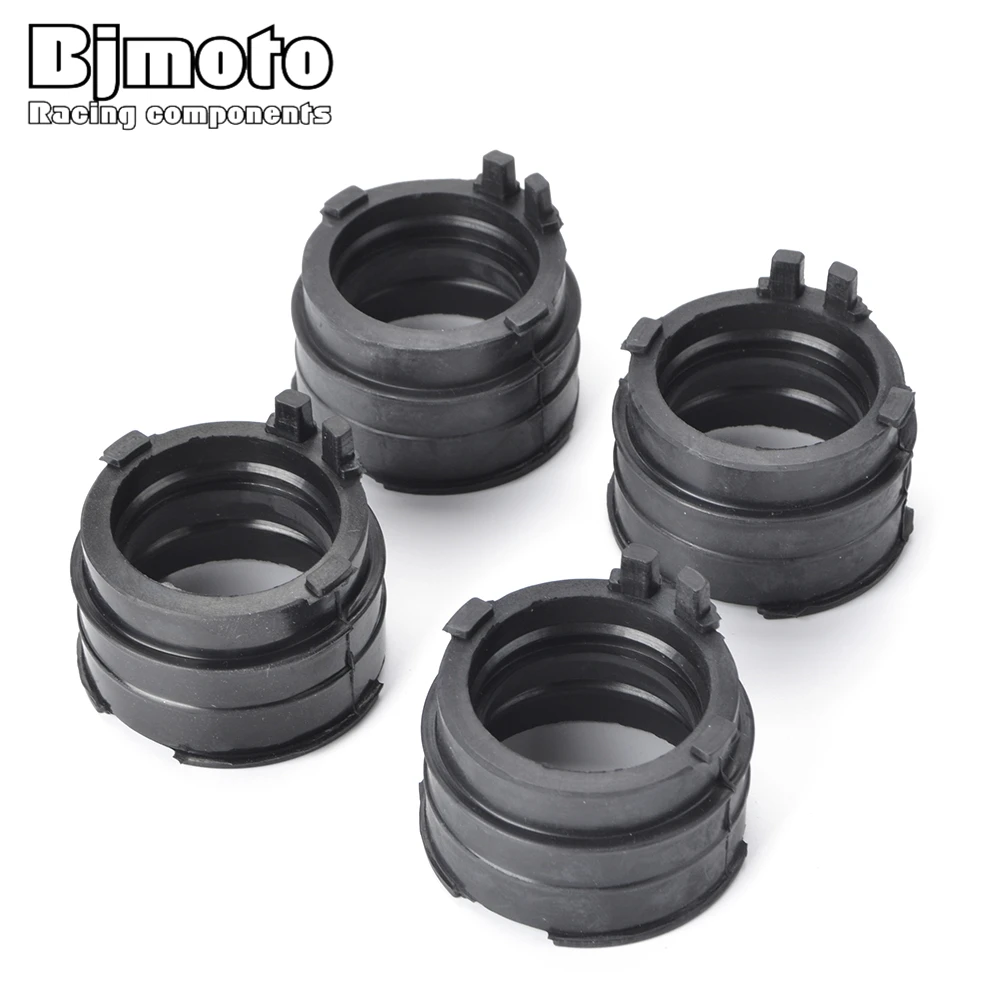 

4PCS Motorcycle Carburetor Intake Manifold Interface For Honda CBR400 NC23 CBR 400 NC29 CB1 CB400F 16212-KAF-000 16213-KY2-010