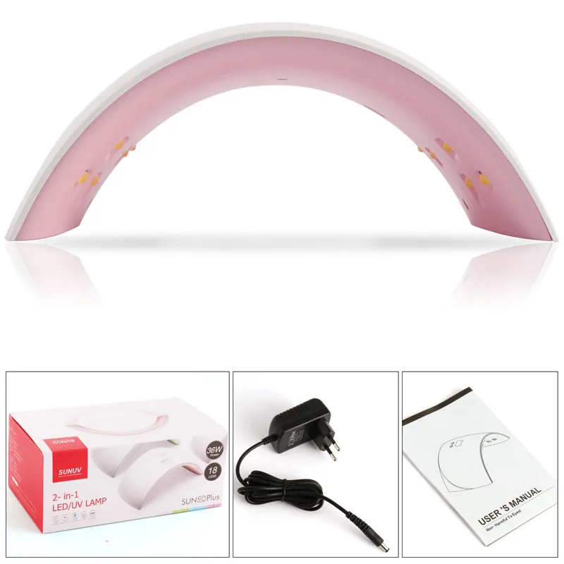 

SUN9C PLUS 36W Nail dryer High Quality UV LED Nail lamp Gel Polish Curing Light Nail Art Tools Perfect Thumb Solution