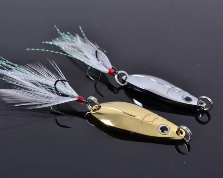 Trulinoya Series of Pure Copper Spoon Bait Paillette Metal Lure Fishing