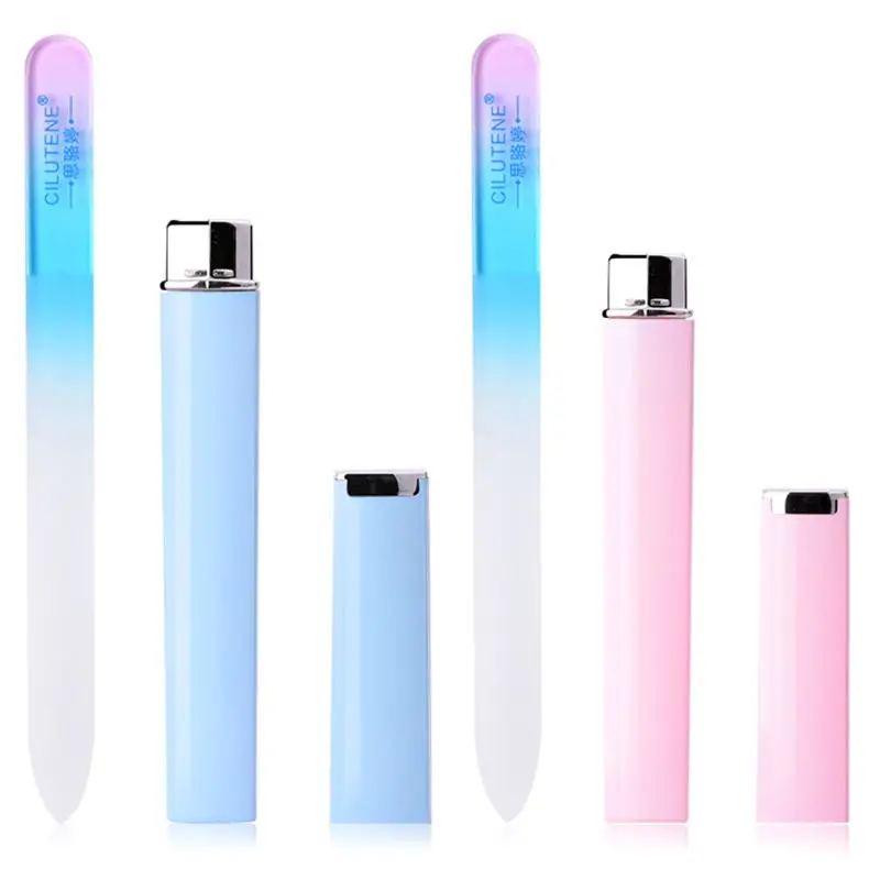 

Crystal Glass Nail File Buffer Manicure Device Nails Sanding Files Pedicure Nail Tools T77