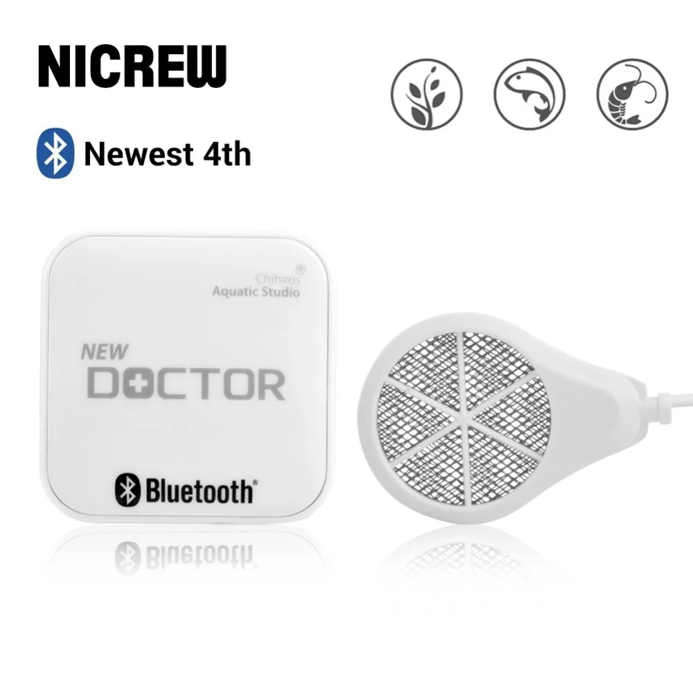 NICREW 4th Bluetooth Chihiros доктор аквариум инструмент для очистки от водорослей Twinstar стиль электронный стерилизатор для растений рыб креветок аквариум