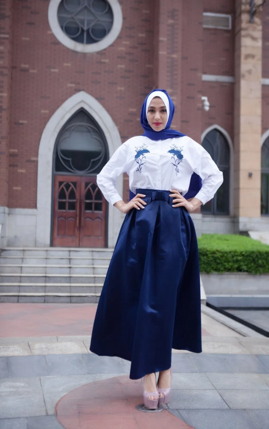 أزياء المرأة توتو تنورة القوس طويل الكرة ثوب تنورة الأميرة أنيقة متواضع مسلم قيعان الكاحل طول حزب الإسلامية الملابس أزياء المرأة توتو تنورة القوس طويل الكرة ثوب تنورة الأميرة أنيقة متواضع مسلم قيعان الكاحل طول حزب الإسلامية الملابس