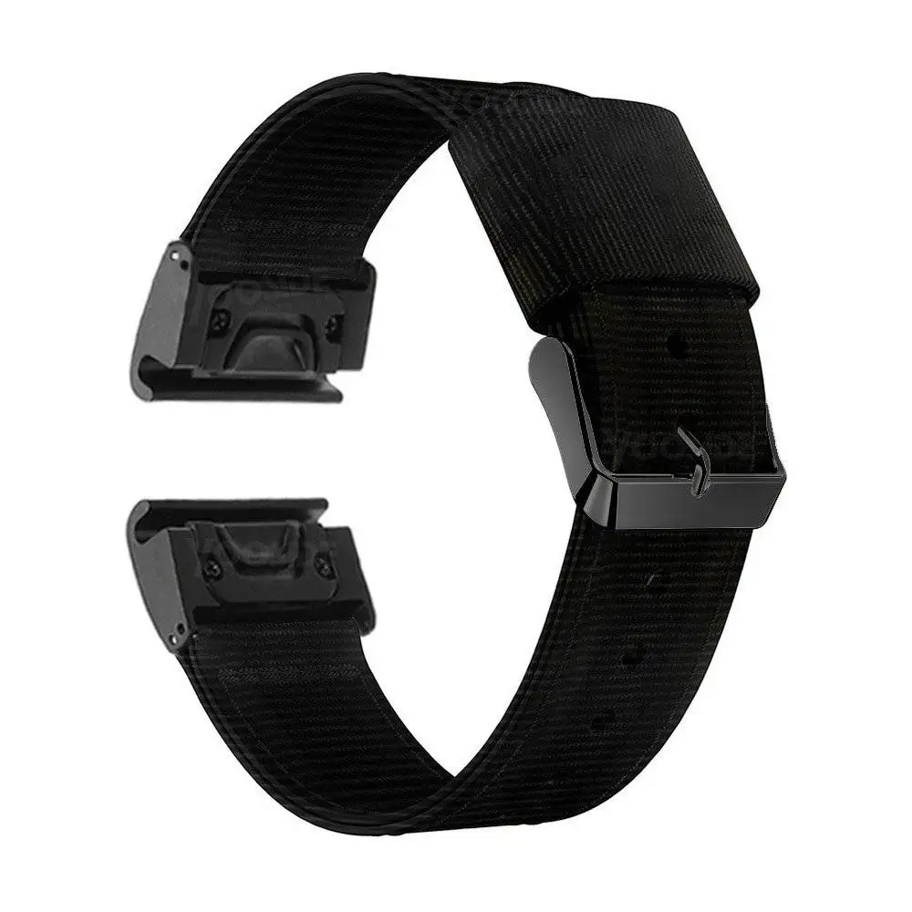 YOOSIDE Fenix 6 Wristband 22mm Quick Fit Woven Nylon Watch Band Strap for Garmin Instinct/Fenix 5/5 Plus/Quatix 5/Forerunner 935