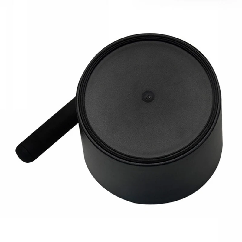

1 Piece ABS Coffee Knock Box Handle Slag Bucket Espresso Ground Containers Grinds Tamper Waste Bin Black Coffeeware