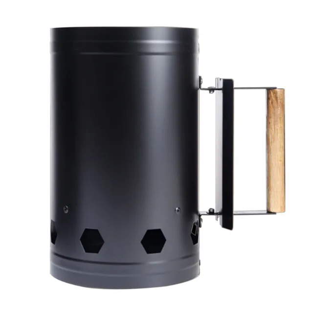 Best Price Hot cooktop Outdoor Camping Picnic Wood Burning Stove Firewood Charcoal Lighter Coal Starter BBQ Barbecue Barrel Rapid FireStove