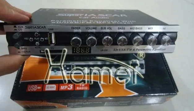 Car amplifier/Equalizer/EQ car Equalizer fever car Tuner