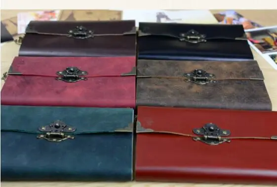 Skup Vintage Antique dziennik skórzany ręcznie bawole dzienniczek podróżny klasyczny miękki skórzany notatnik związany