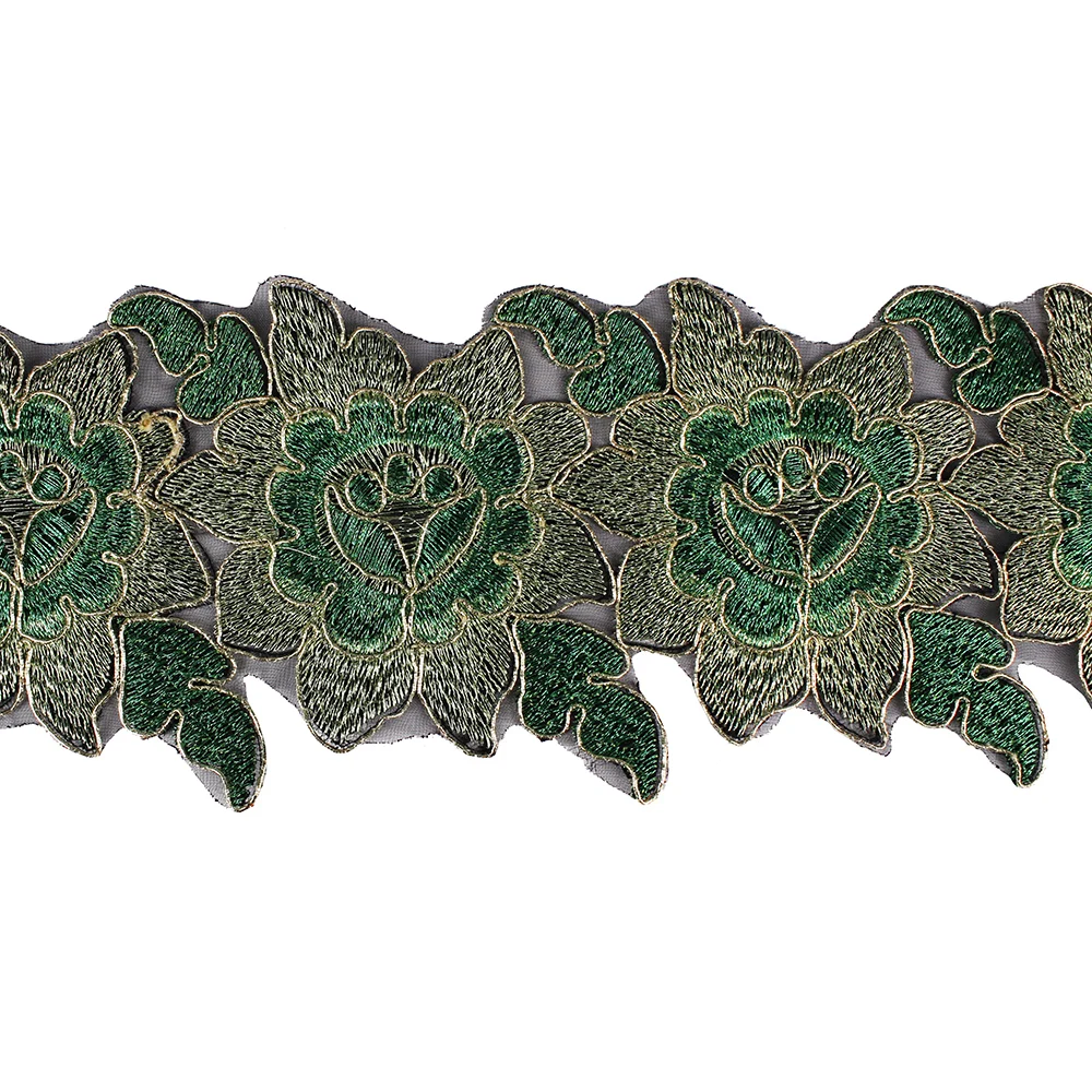 10yards-Green-Gold-Floral-Lace-Trim-Applique-Cord-Guipure-Lace-Fabric-Trimming-Tape-Motif-Embossed-Decorated (2)
