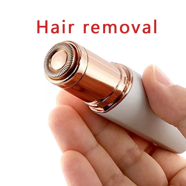 

Dropshipping Wholesale Mini Electric Epilators Hair Removal For Women Facial Safety Epilator Body Face