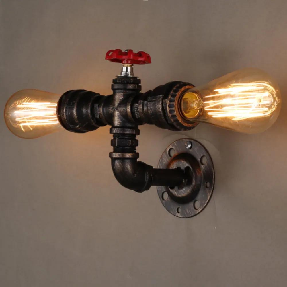 

Retro Wall Lights Warehouse Loft American Country Vintage Iron Can Use E26/E27 Edison Light Bulb Wall Lamps Wall Sconces