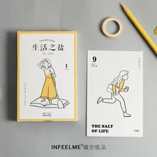 Открытка Infeel. me salt life Закладка Письмо бумага поздравительная открытка 1 лот = 1 упаковка = 30 шт