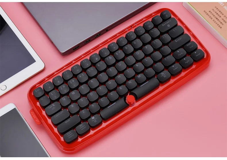Все новые Ajazz ZERO DOT двойной режим Bluetooth/USB проводной RGB планшет с подсветкой