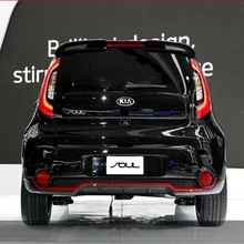 Для Kia Sorento 2010 2011 2012 2013 Высокое качество ABS Материал заднего крыла первоклассника Цвет задний спойлер на крыше