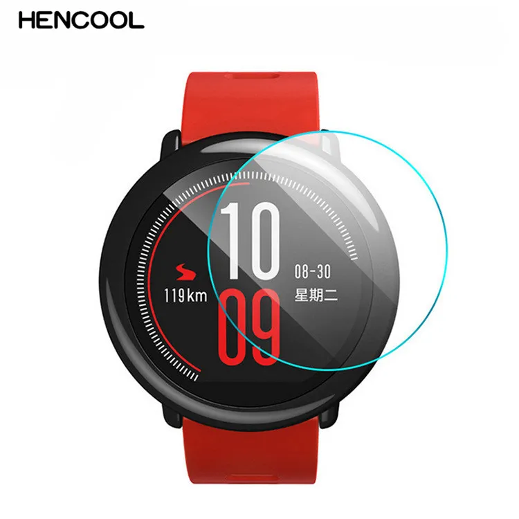 2 шт./лот Премиум 9H закаленное стекло Защита экрана для часов Xiaomi Huami Amazfit Pace