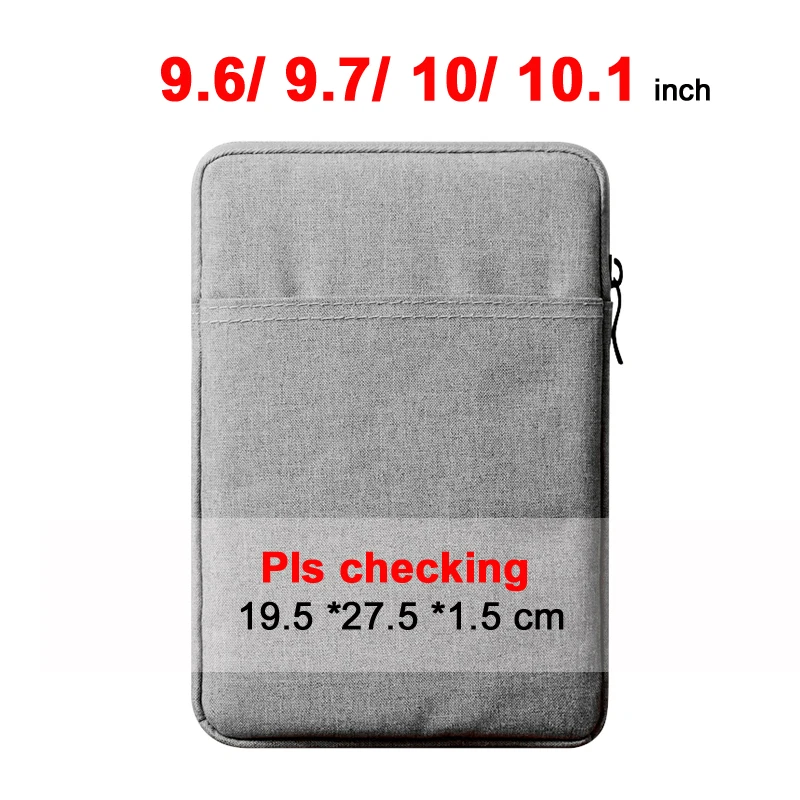 Чехол-сумка для huawei MediaPad T3 7,0 8,0 T5 10,1 M2 M3 M5 Lite/lenovo Tab 3 4 8 10 Plus сумка для Xiaomi Mi планшета Asus Zen - Цвет: 10 inch hui
