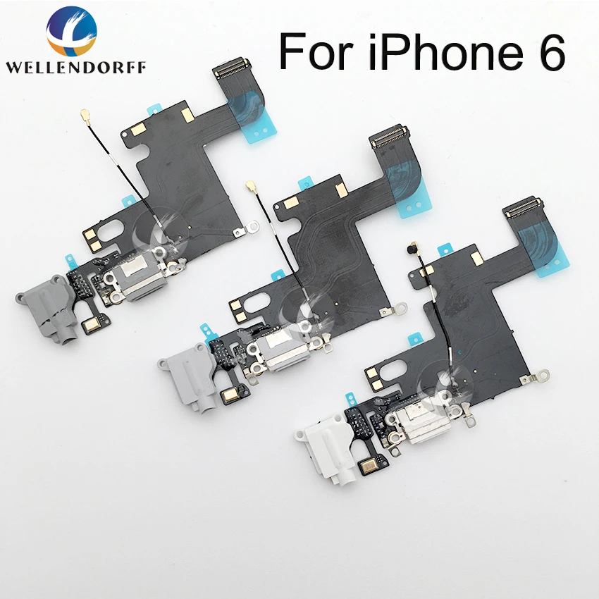 Зарядное устройство Док-станция для iPhone 4 4S 5 5S 5C 6 6 плюс зарядка через usb Порты и разъёмы Разъем гибкий кабель для замены, ремонта запасная Запчасти высокое качество Тесты