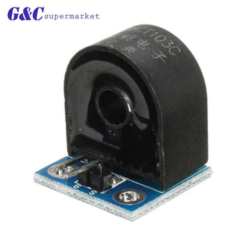 

5A Range of Single-Phase AC Current Sensor Module for arduino