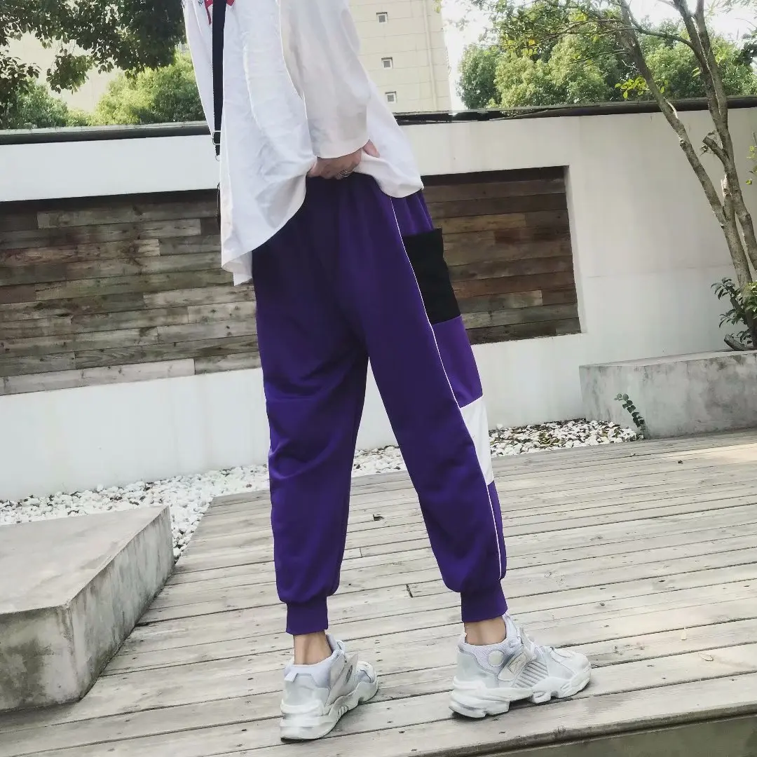 2019 Новые Брюки мужские свободные мужские брюки-шаровары удобные мужские брюки в китайском стиле полной длины