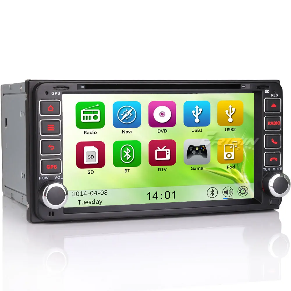 Flash Deal 7" Car DVD for Toyota RAV4 2001-2008 & Corolla 2000-2006 & Avanza 2003-2010 & Hilux 2001-2011 & Prado 1996-2009 & Vios 2003-2010 1