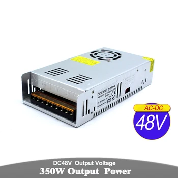 

48V DC Power Supply 7.3A 350W Light Transformer AC110V 220V to DC48V Power Source for Led Lighting CNC Router Stepper Motor