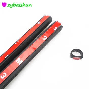 

D Type Pillar Waterproof Anti-dust Sealing Strips Trim For Auto Car Window Door Edge Soundproof Dustproof Environmental