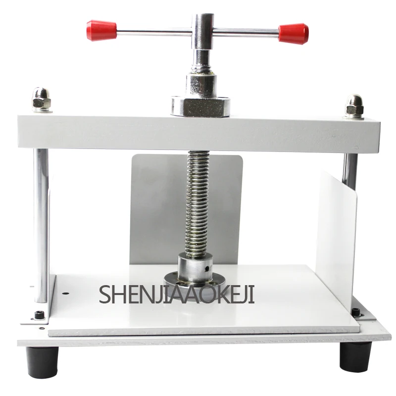 

Manual platen machine A4 certificate ticket crusher Album Pinch banknotes Flatten the machine Smoothing machine with votes
