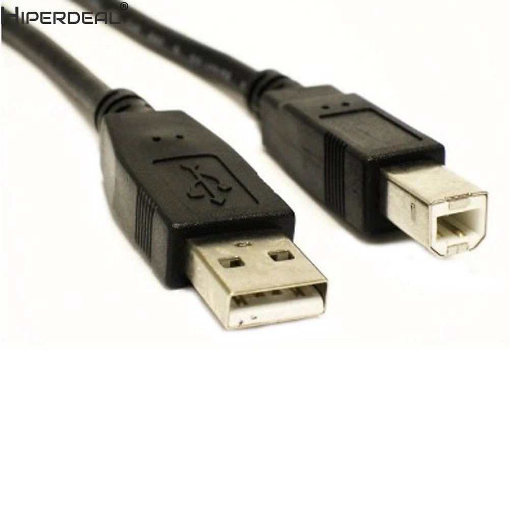 Высокоскоростной Кабель для принтера HIPERDEAL USB 2 0 длина от A до B черный