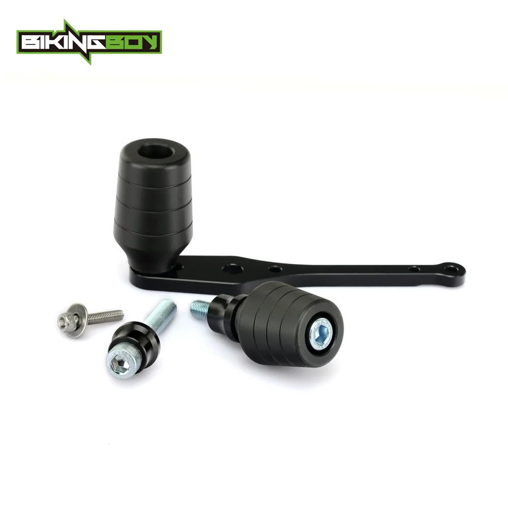 

BIKINGBOY For Yamaha YZF R6 YZF-R6 2008 2009 2010 2011 2012 2013 2014 2015 2016 Left Right Frame Sliders Crash Protector Pads