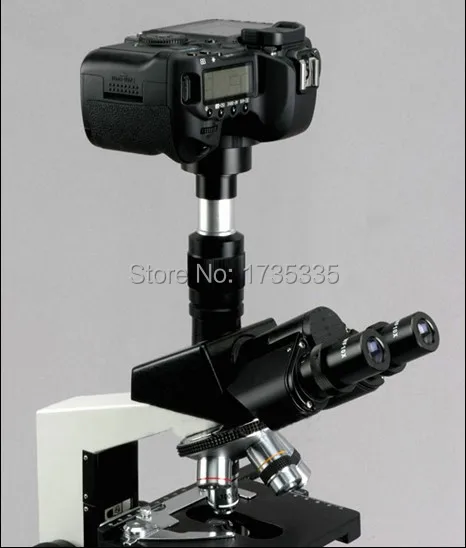 Адаптер камеры CANON SLR/DSLR EOS canon для микроскопов, стерео микроскопов и биологических микроскопов
