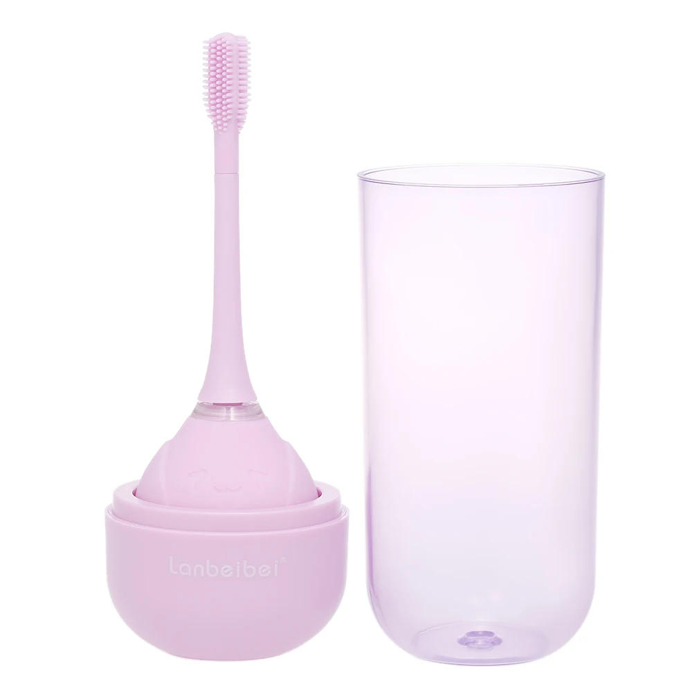 

Lanbeibei Kids Ultrasonic Electric Toothbrush Children's Automatic Tooth Brush Ultra-soft Bristles Cute Design Wireless Charging