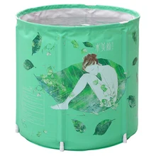 70*70 см надувная Ванна бочка s, способный преодолевать Броды для взрослых Ванна бочка домашняя Складная Ванна бочка детская пластиковая Ванна