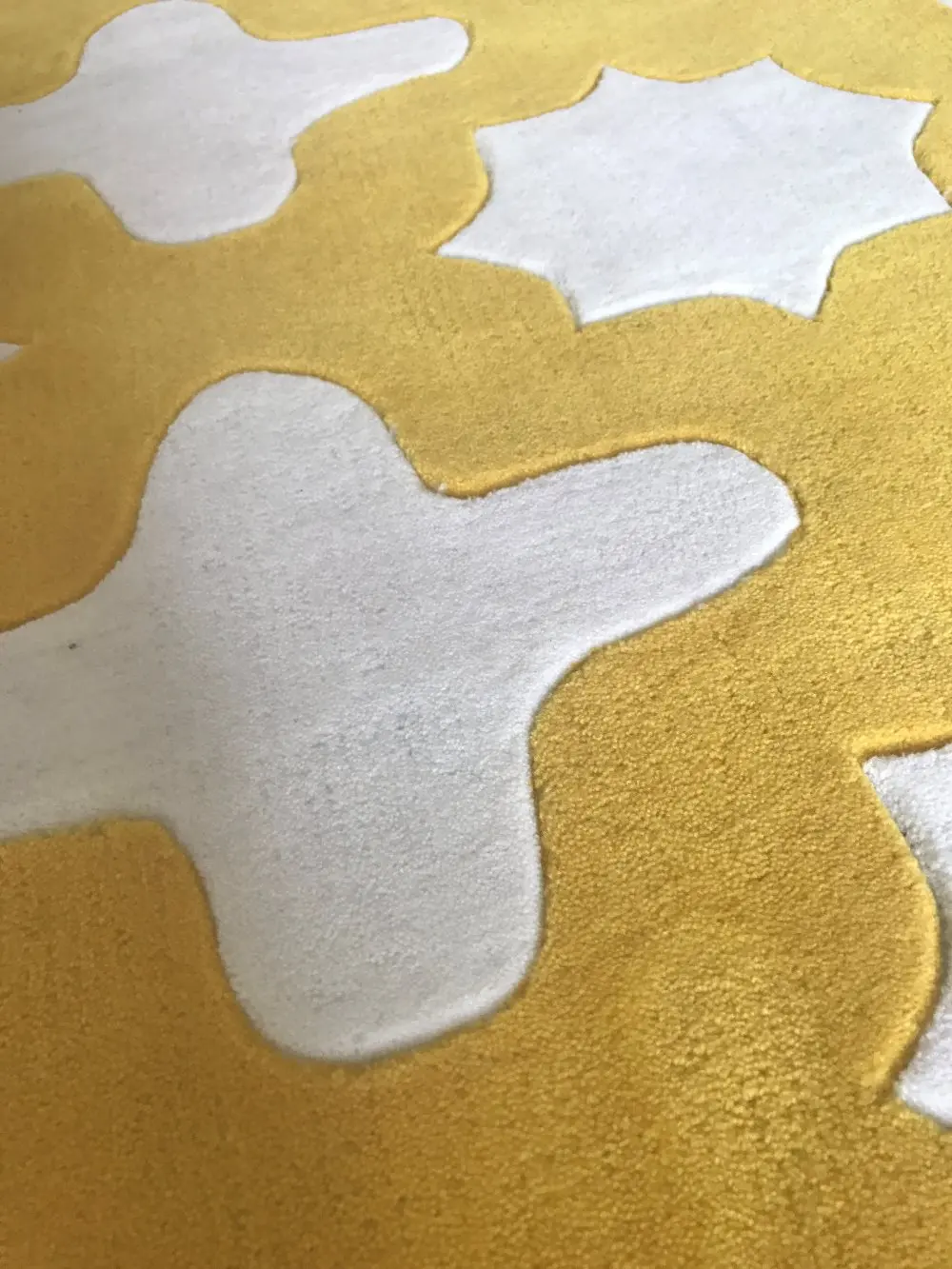 Желтый круглый ковер alfombras современные ковры ручной работы для гостиной спальни модные креативные журнальный столик диван tapete