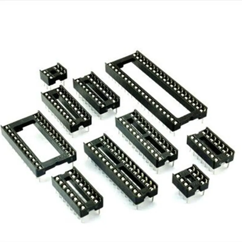 10 шт. IC розетка тестовая квадратного типа DIP8 DIP14 DIP16 DIP18 DIP20 DIP24 DIP28 DIP32 DIP40|dip8|dip8 socket |