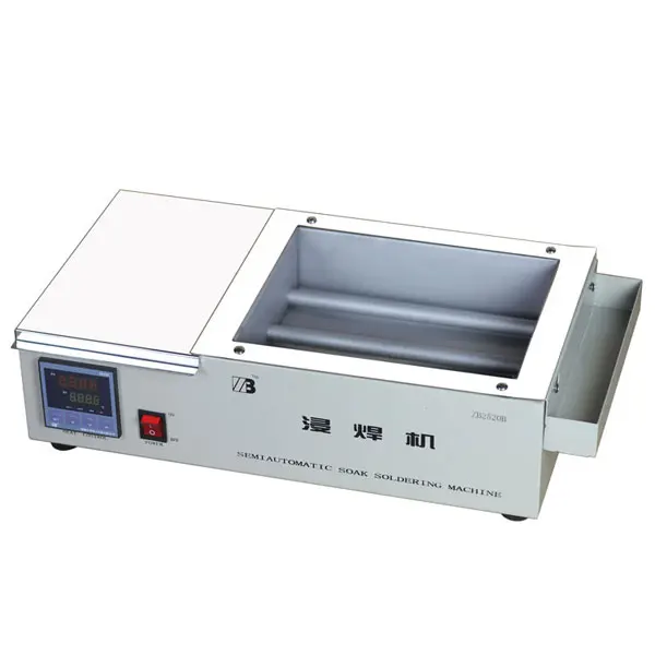 ZB2520B semiautomatic soak soldering machine for bag rework station