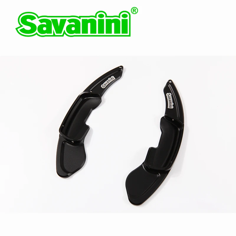 Savanini 2 шт. алюминиевое рулевое колесо DSG переключатель весла переключения передач
