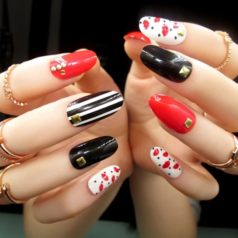 Harga Ciuman merah Kuku Palsu Art Tips Acrylic Kuku Palsu Penutup Penuh Nail DIY Alat Online Ciuman merah Kuku Palsu Art Tips Acrylic Kuku Palsu Penutup Penuh Nail DIY Alat