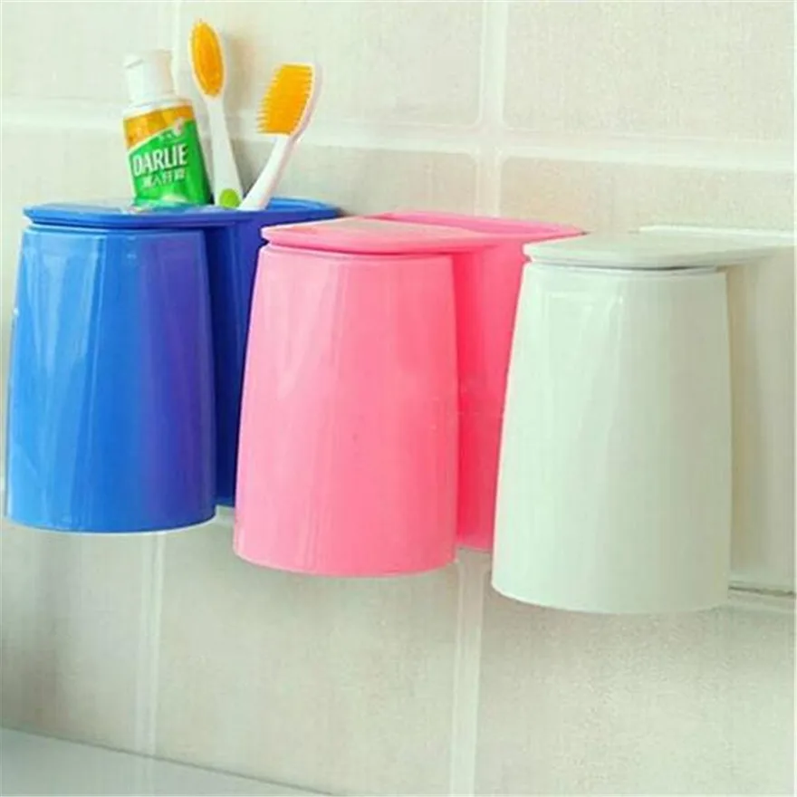1Pcs Tooth Mug Wash Toothbrush Holder Creative Pop Gargle Suit