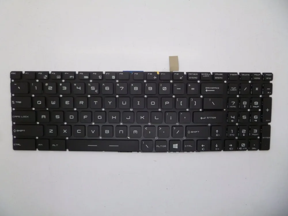 Клавиатура для ноутбука MSI GS63VR GT62VR GF72VR PE60 PE70 PE72 V143422BK2 UI S1N 3EUS219 SA0 V143422BK1 3EUS217 V143422AK1 SP