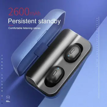 

T1 Pro Wireless Earphones BT5.0 True Wireless Stereo Headset With Mic Smart Earbuds 2600mAh Charging Box Bluetooth Earphones