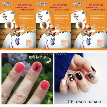 

Good Health Nail Art Decal Water Slide Transfer Temporary Tattoo Stickers For Fingernails With CE, RoHS, REACH Certificate