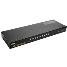 HDMI KVM Schalter 8 Port USB 2.0 mit Kabel, PC Monitor Tastatur Maus Switcher für Computer Laptop Server DVR CKL-9138H
