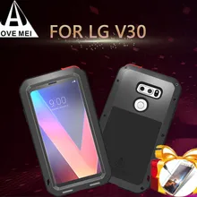 Для LG V30 H930 H931 мощный чехол LOVE MEI ударопрочный грязезащитный водонепроницаемый металлический армированный чехол для телефона для LG V30 Plus H930DS