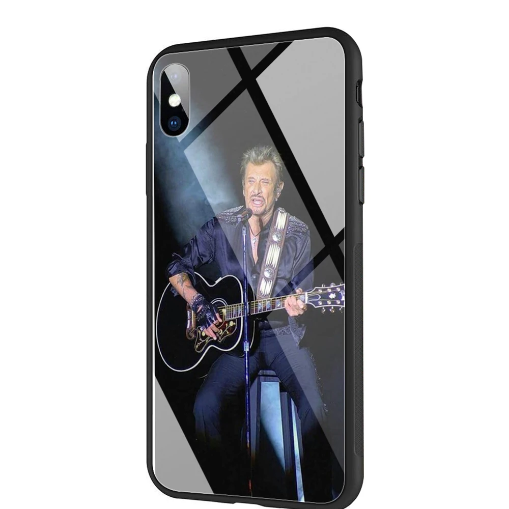 YIMAOC чехол из закаленного стекла для iPhone 11 Pro XS MAX XR X 8 7 6 6S Plus - Цвет: TG1