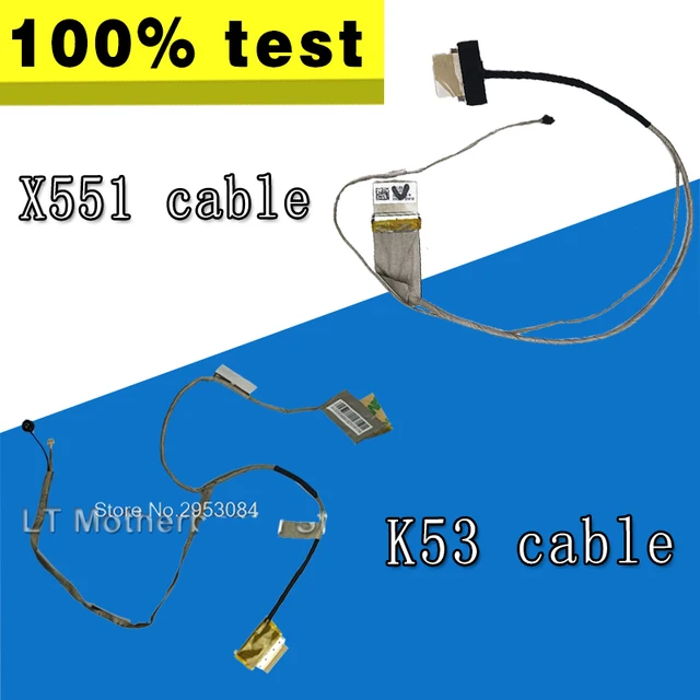 New LED LCD Video Flex Cable For ASUS K53E K53 X53 X53E A53S K53S K53SV K53SD X551 X551M X551CA K56 K56C S56C A56C K56CM K56VM
