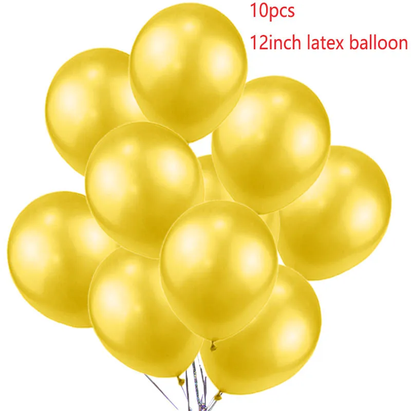 14 шт розовые и золотые воздушные шары набор конфетти воздушные шары для дня рождения вечерние украшения дети взрослые воздушные шары свадебный Декор поставки C6MZ - Цвет: wedding ballons 14