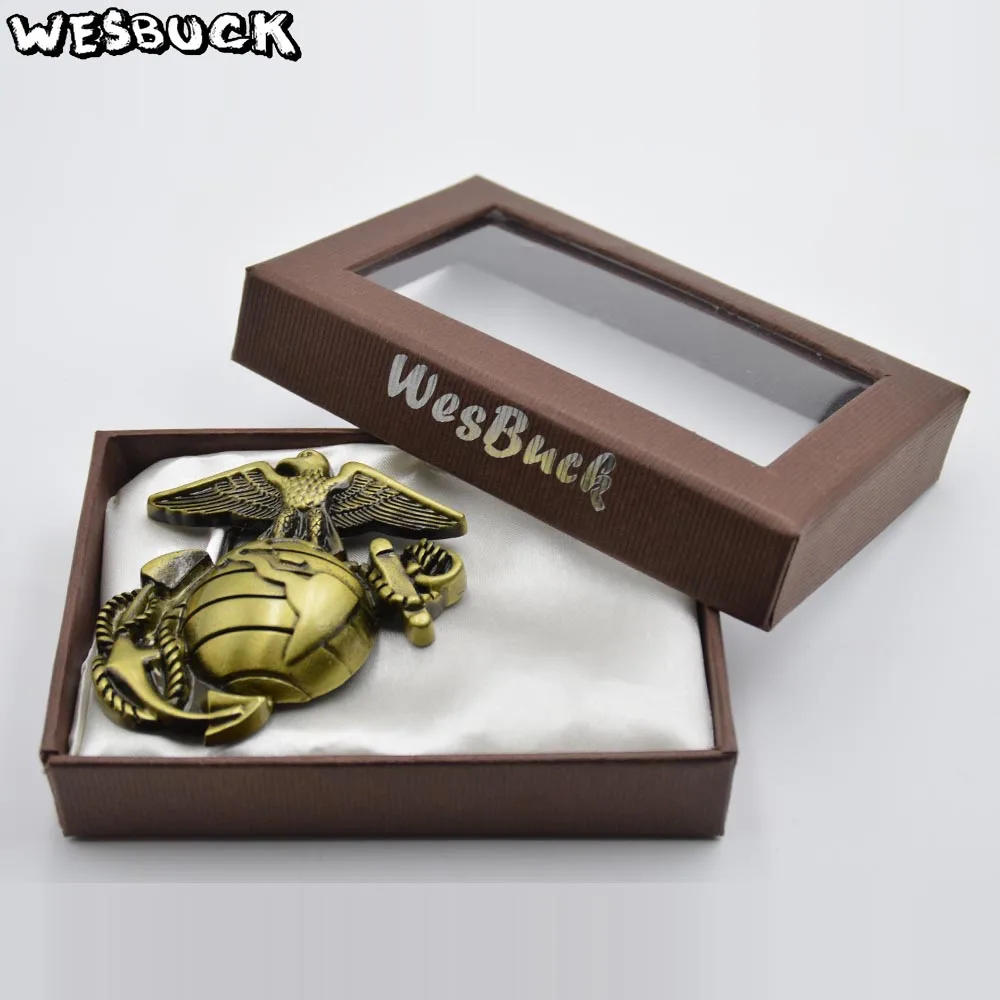 Wesbuck Brand орел узор ковбои пряжки ремня - Цвет: buckle and box