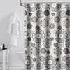Bohemian Mandala Shower Curtains Bathroom Geometric Waterproof Bath Curtain Bathtub Bathing Cover Extra Large Wide 12 Hooks ► Photo 2/5