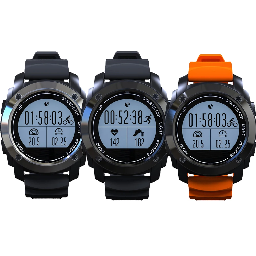 sports watch with heart rate monitor and gps
