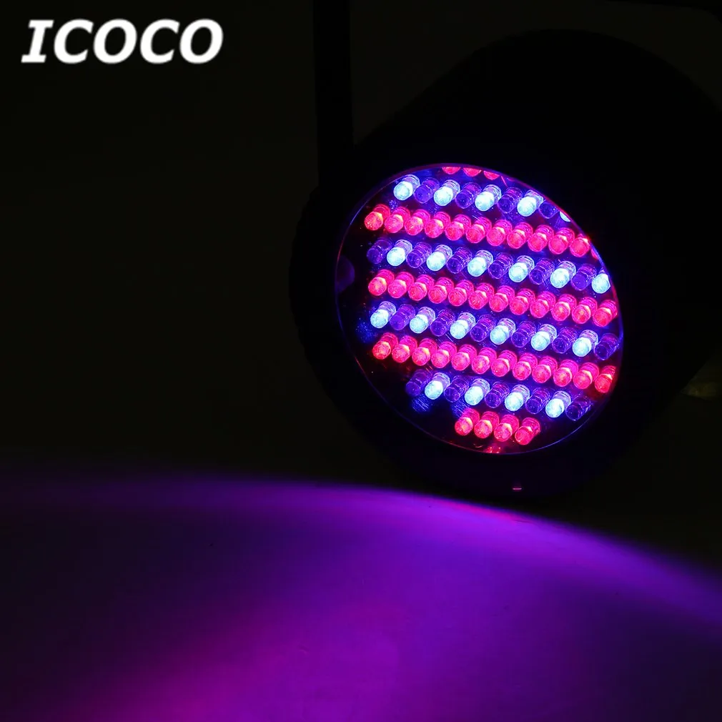 

ICOCO 86 LED DMX512 RGB Stage Par Light Strobe Light Party Light for Disco Bar Show Pub KTV Party DJ Lights Wholesale Drop Ship