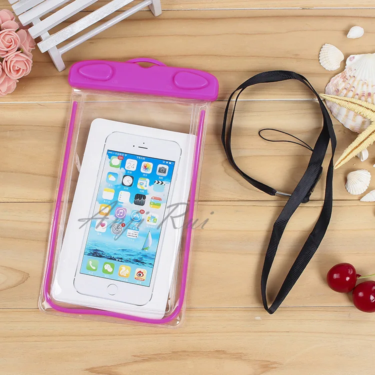 Водонепроницаемая сумка светящийся подводный чехол для Samsung Galaxy S5 S6 S7 edge plus J3 J5 J7 A8